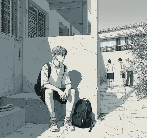 纪实长镜片单主题氛围图，呈现真实场景观察式记录的画面